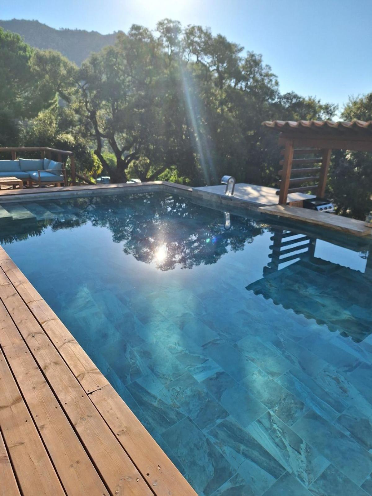 Appartement Jardin Et Piscine Les Anges Du Maquis Location Corse-Du-Sud Conca Exterior foto