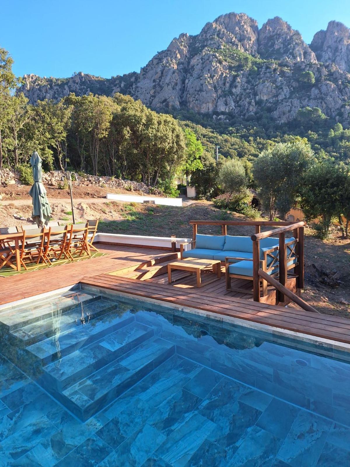 Appartement Jardin Et Piscine Les Anges Du Maquis Location Corse-Du-Sud Conca Exterior foto