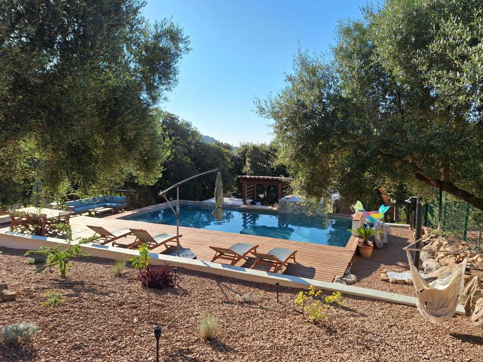 Appartement Jardin Et Piscine Les Anges Du Maquis Location Corse-Du-Sud Conca Exterior foto