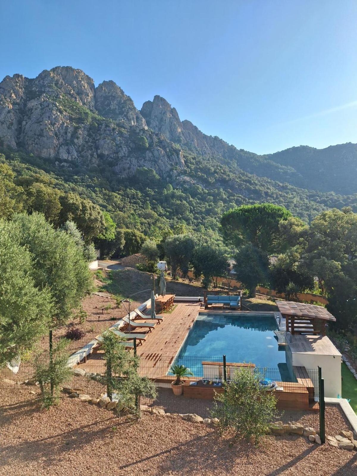 Appartement Jardin Et Piscine Les Anges Du Maquis Location Corse-Du-Sud Conca Exterior foto